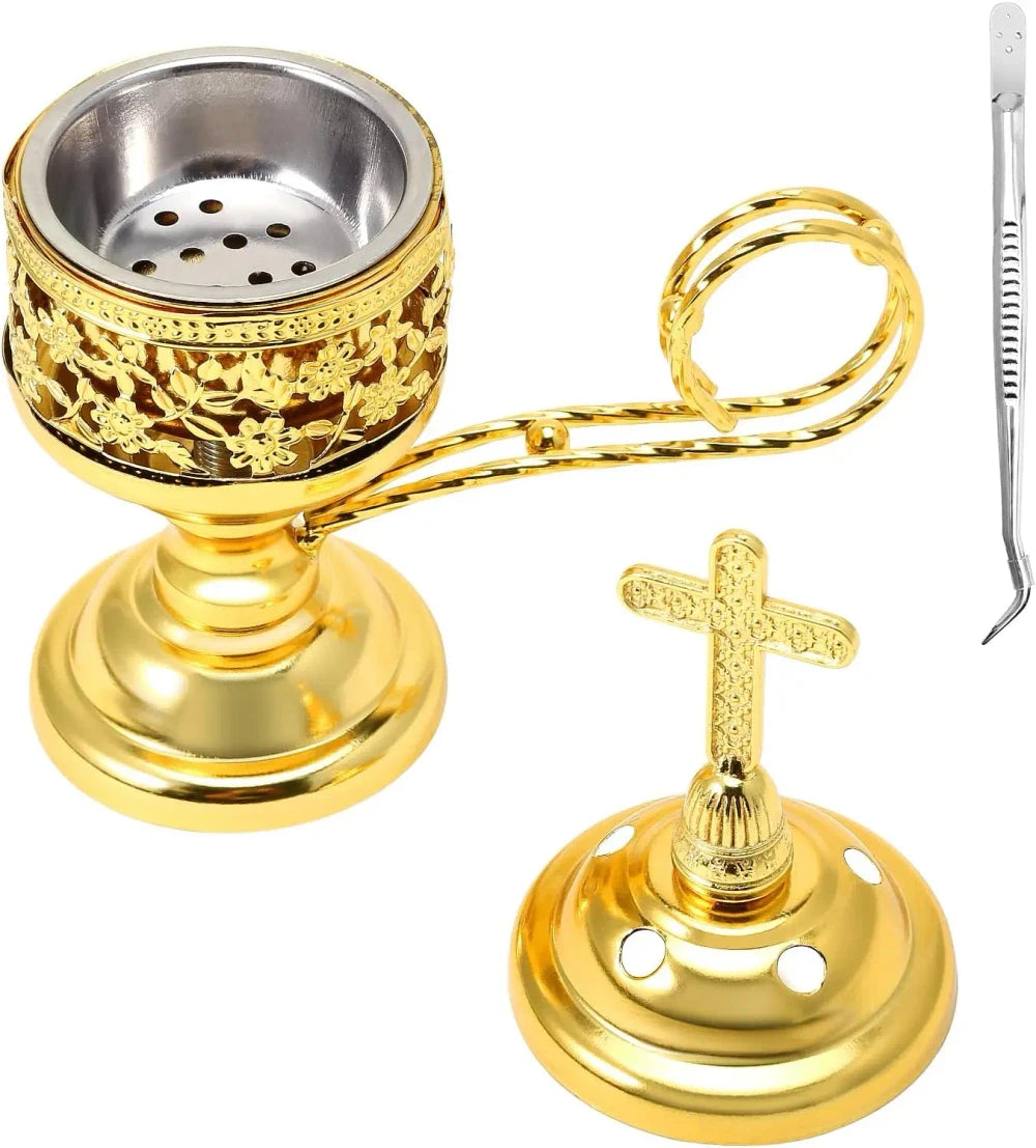 Gold Incense Holder